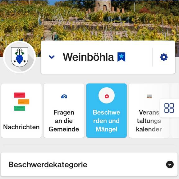 Defekte Straßenbeleuchtung in Weinböhla melden Weinböhla-App